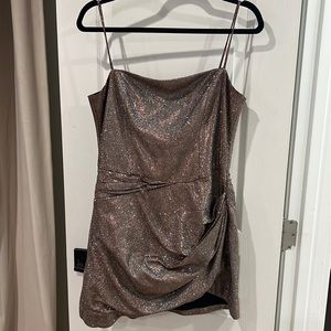 House of CB Sparkle mini dress size large